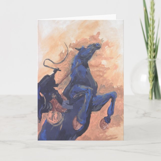 La tarjeta de jinete sin cabeza (Anverso)