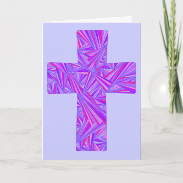 La tarjeta de la Cruz de Pascua Z dentro de lectur (Anverso)