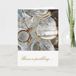 La tarjeta de la Feliz Año Nuevo