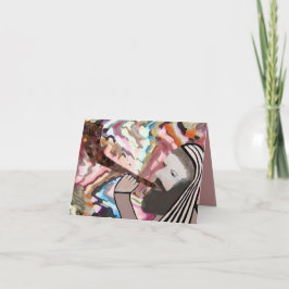 La tarjeta de la ráfaga del Shofar