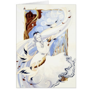 La tarjeta de la reina del cisne