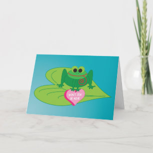 La tarjeta de la tarjeta del día de San Valentín