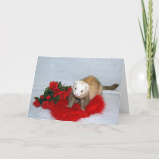 La tarjeta de la tarjeta del día de San Valentín