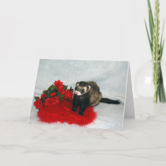 La tarjeta de la tarjeta del día de San Valentín
