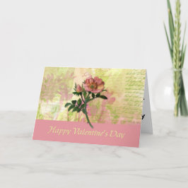 La tarjeta de la tarjeta del día de San Valentín