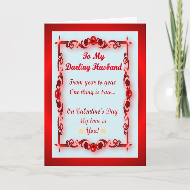 LA TARJETA DE LA TARJETA DEL DÍA DE SAN VALENTÍN (Anverso)