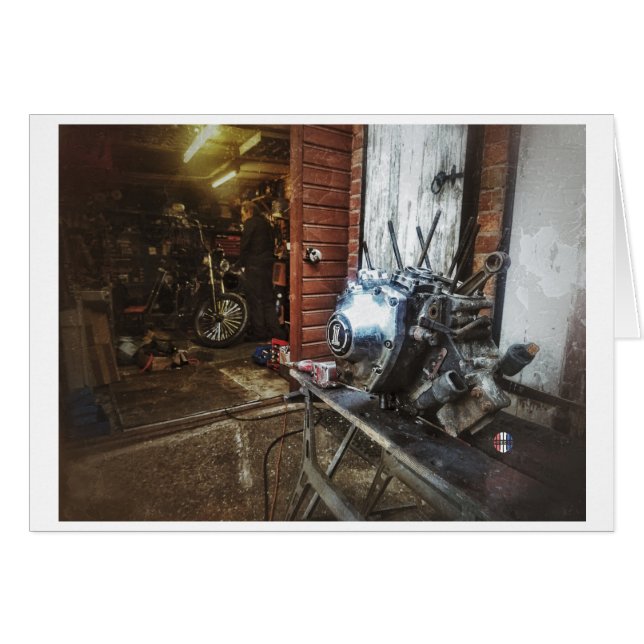 La tarjeta de las obras en fase de creación (Anverso (Horizontal))