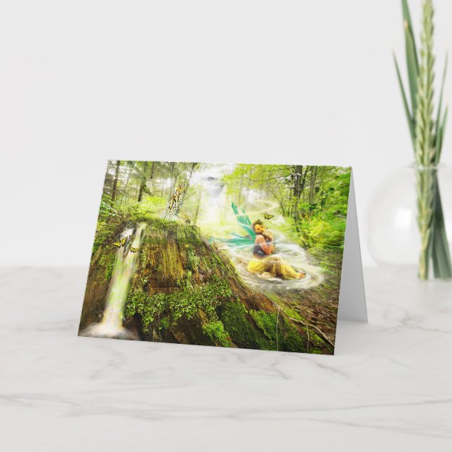 La tarjeta de llamada de la naturaleza (Anverso)