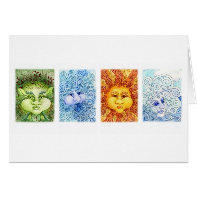 La tarjeta de los elementos (Anverso (Horizontal))