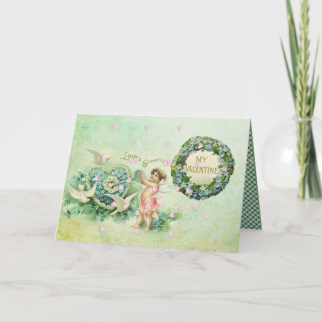 la tarjeta de mi tarjeta del día de San Valentín (Anverso)