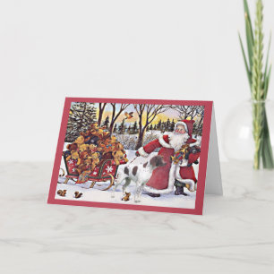 La tarjeta de Navidad alemana del indicador de