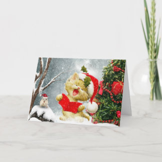 La tarjeta de Navidad de los cantantes del