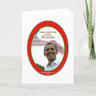 La tarjeta de Navidad de Obama