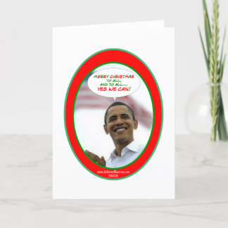 La tarjeta de Navidad de Obama