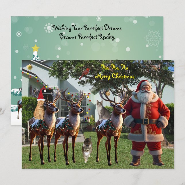 La tarjeta de Navidad de Tito's Dream - 2025 (Anverso / Reverso)