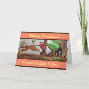 ¡La tarjeta de Navidad del PJ McMouse!