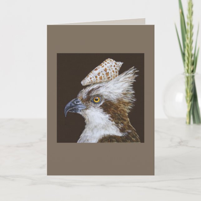 La tarjeta de osprey (Anverso)