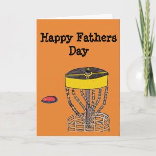 La tarjeta de saludo de golf del día de los Padres