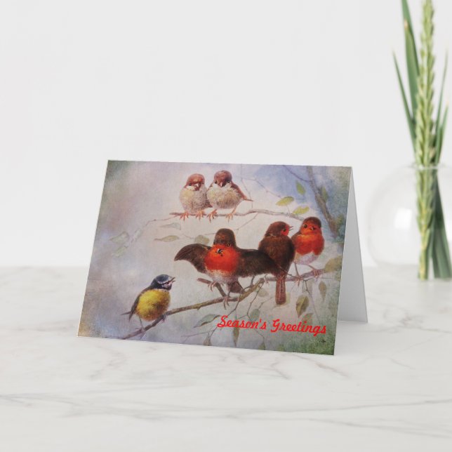 La tarjeta de saludos de la conversación (Anverso)