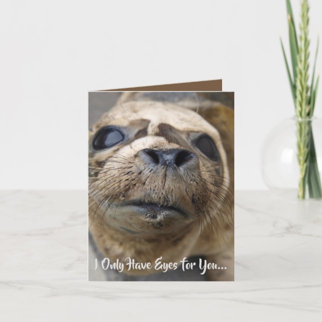 La tarjeta de San Valentín mira por ti (Anverso)