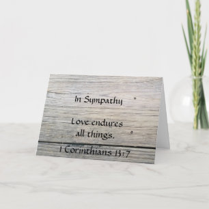 La tarjeta de simpatía las escrituras de amor perd