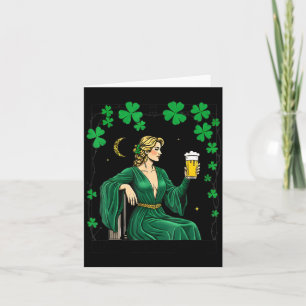 La tarjeta de tarot de la chica descarada día de S