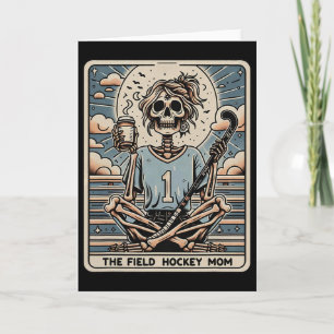 La tarjeta de tarot de la madre de hockey sobre hi
