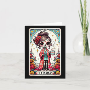La tarjeta de tarot de la mamá divertida mamá mexi