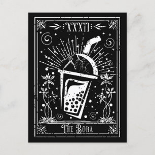 La tarjeta de tarot de té Boba