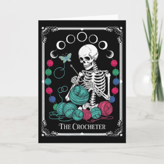La tarjeta de tarot del ganchillero Diseño diverti