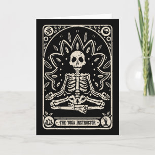 La Tarjeta de Tarot del Instructor de Yoga Hallowe