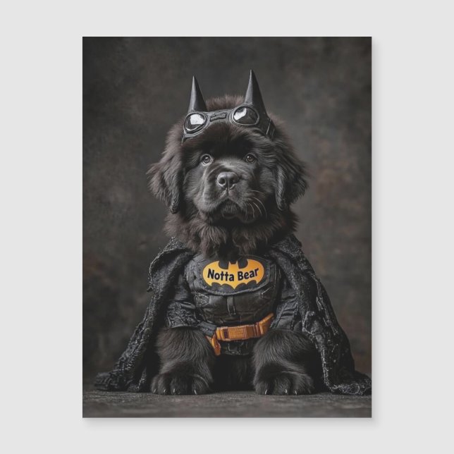 La tarjeta de The Bark Knight (Anverso)