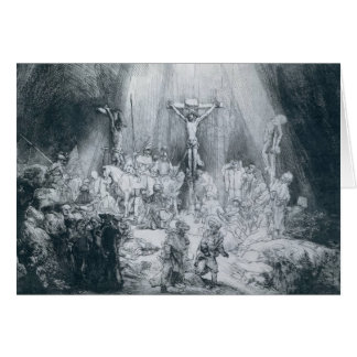 La tarjeta de tres cruces