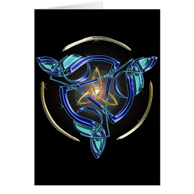 La tarjeta de Triquetra (Frente)