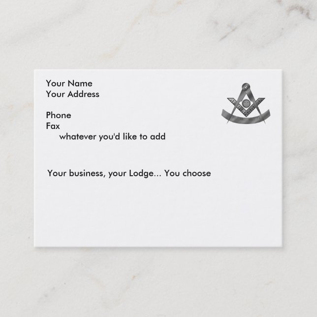 La tarjeta de últimos amos (Anverso)