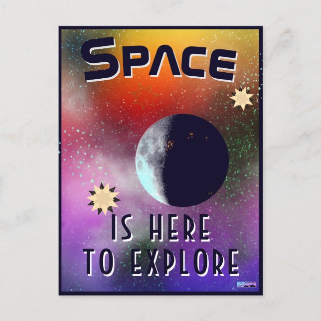 La tarjeta de unión no 53 Espacio está aquí para e (Anverso)