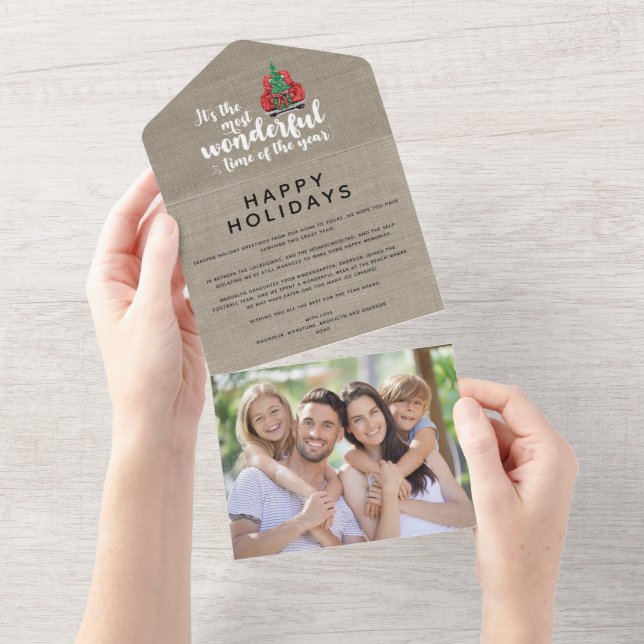 La tarjeta de vacaciones más maravillosa del año f (desgarro)