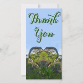 La tarjeta de vacaciones plana de amor a la natura
