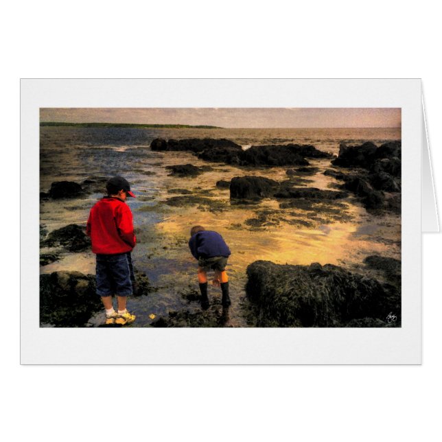 La tarjeta de viaje de campo (Anverso (Horizontal))