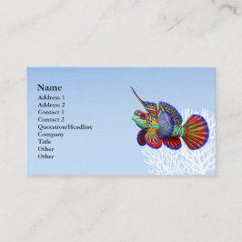 La tarjeta de visita de los pescados de Dragonet