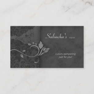 La tarjeta de visita del balneario del salón