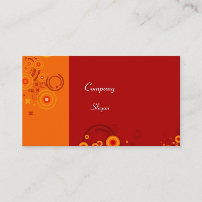 La tarjeta de visita del centro comercial (Anverso)