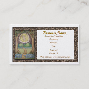 La tarjeta de visita Moon Tarot