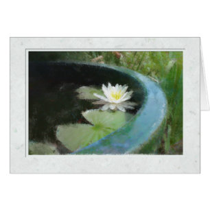La tarjeta de Waterlily