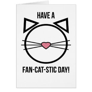 La tarjeta del amante del gato