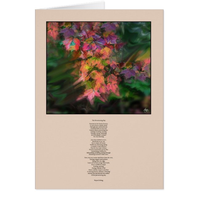 La tarjeta del día anterior (Frente)