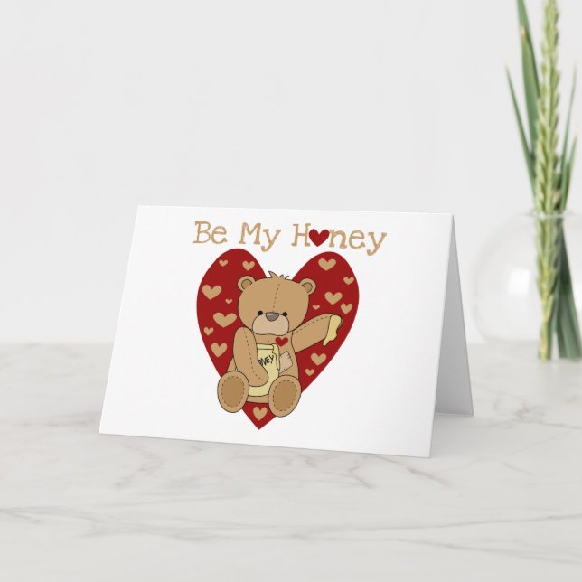 La tarjeta del día de San Valentín sea mis (Anverso)