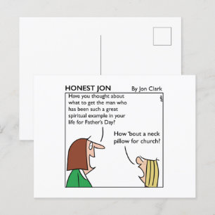 La tarjeta del Día del Padre divertido de Jon Hone
