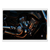 La tarjeta del motor que brilla intensamente