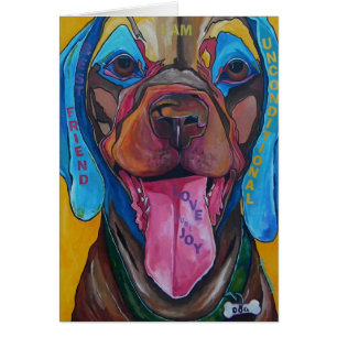 La tarjeta del PERRO